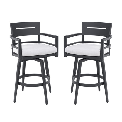Nestra Linen Egg Chair – Outdoor Hanging Wicker Chair with Stand in Soft Gray, for Indoor or Patio Use